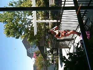 ベッドで彼女の猫をファック。 わたし が ...